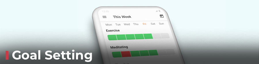 Goal Setting Fitness Apps Setting up goals in a fitness app