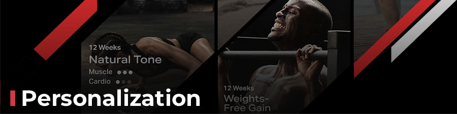 Personalization in Fitness Apps Apps are perfect for personalized fitness programs