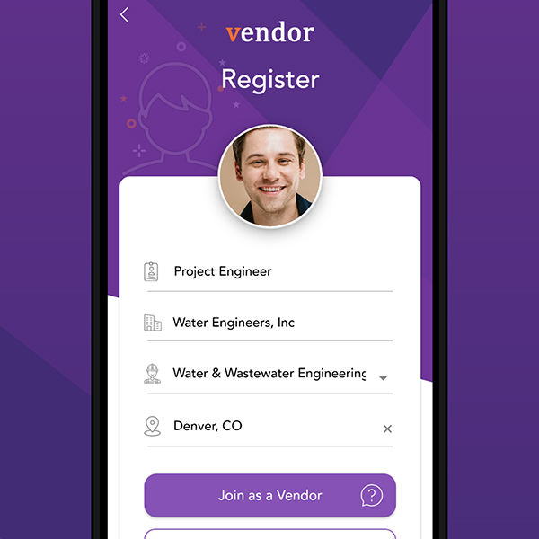 Vendor App - Header