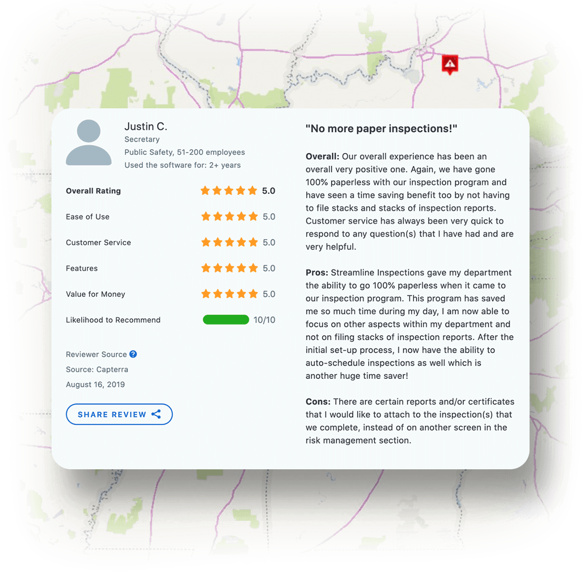 Customer Review for Streamline