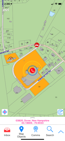 PublicEye Map with Objects